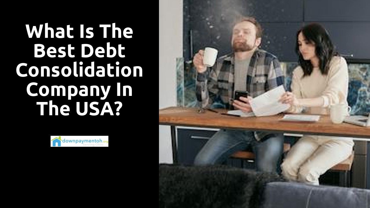 What is the best debt consolidation company in the USA?