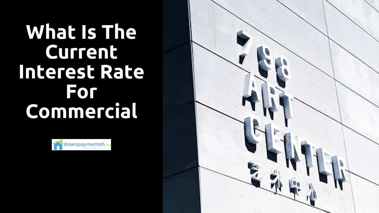 What is the current interest rate for commercial mortgages in USA?