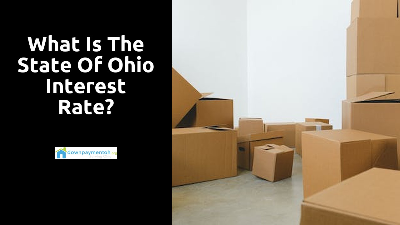 What is the state of Ohio interest rate?