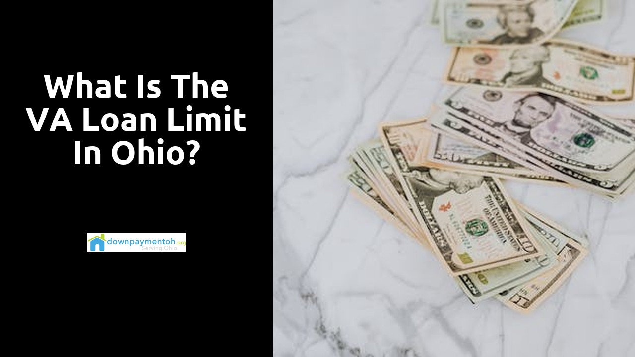 What is the VA loan limit in Ohio?